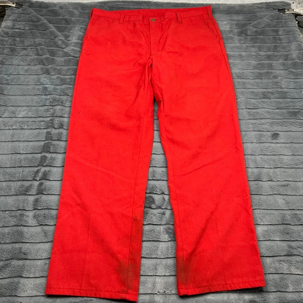 Workrite FR Red Nomex Kevlar Flame Resistant Work Pants 40x31 Arc 6.0 433NX60RD